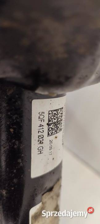 VW TIGUAN II ZWROTNICA LEWY PRZÓD 20 TDI Zwrotnice