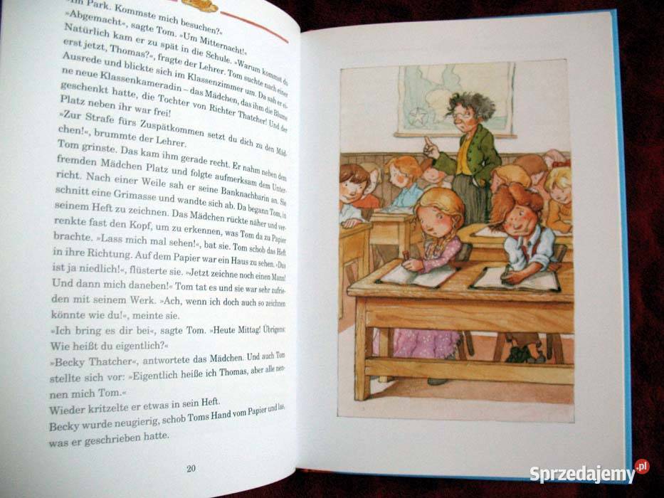 Tom Sawyers Abenteuer Mark Twain książka Siedlce