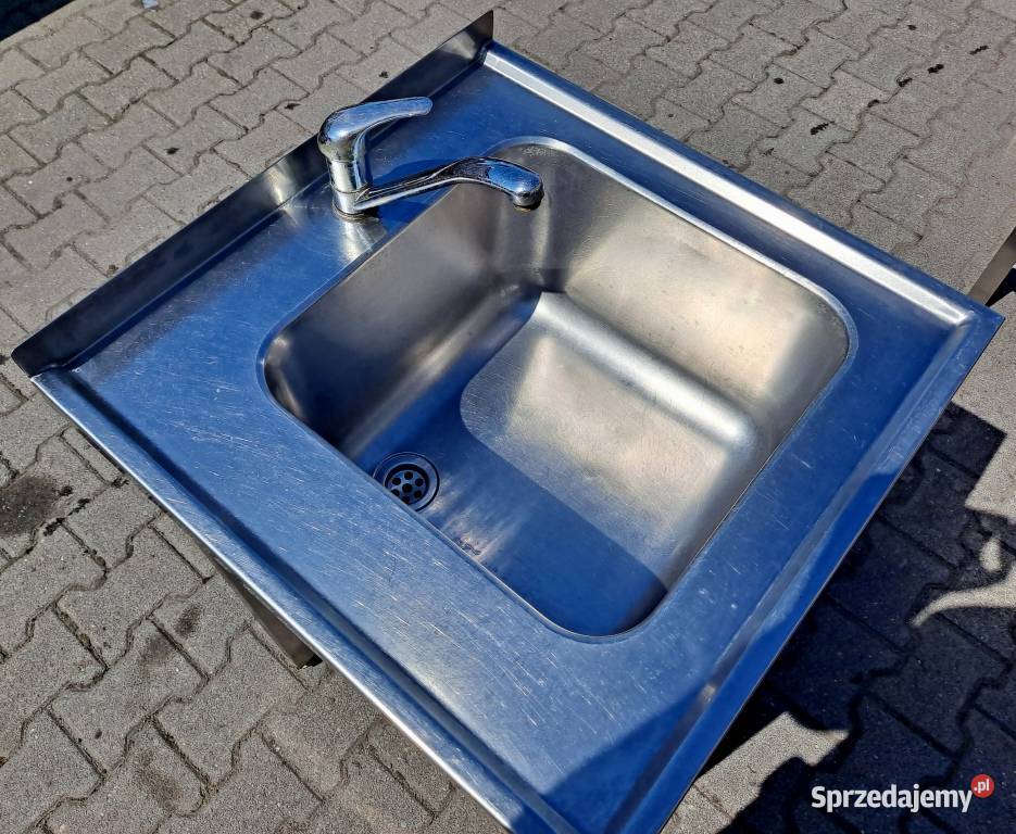 ZLEW 1 KOMOROWY Z PÓŁKĄ DORA METAL 606085 M908N Nowe Skalmierzyce