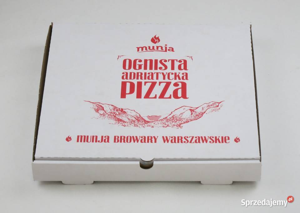 Kartony pudełka na pizzę kolorwe Lublin