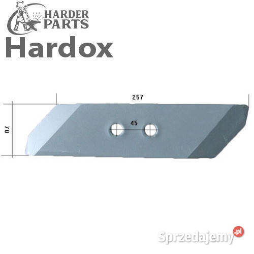 Dłuto HARDOX 1067911010P pługa UNIA grudziądz Suwałki