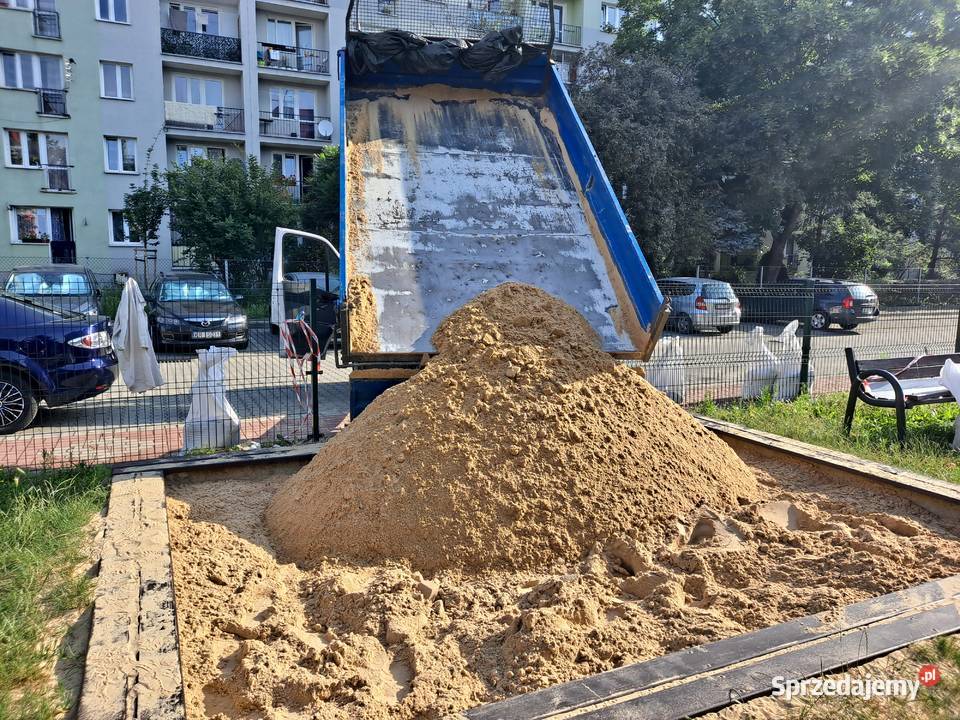 Wymiana piasku w piaskownicach piasek do Kraków