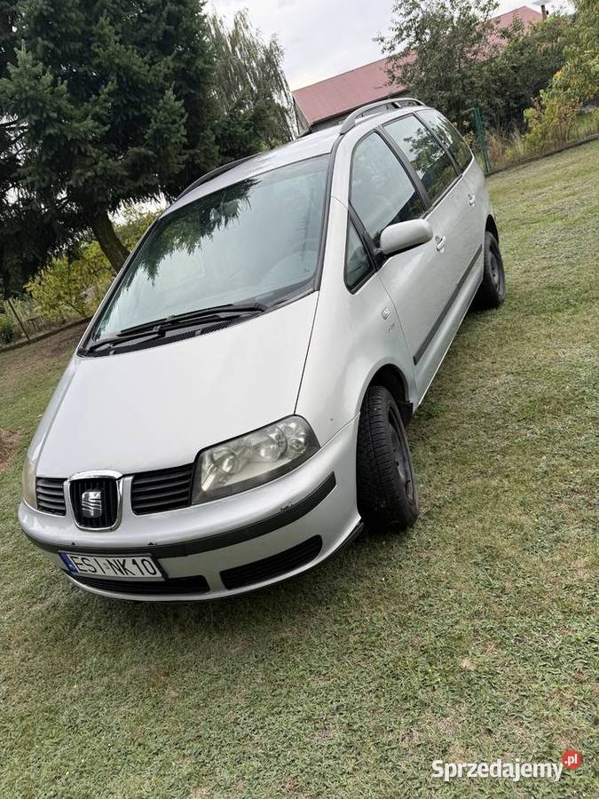SEAT ALHAMBRA 19 TDI 116 2002 r łódzkie Pomiary