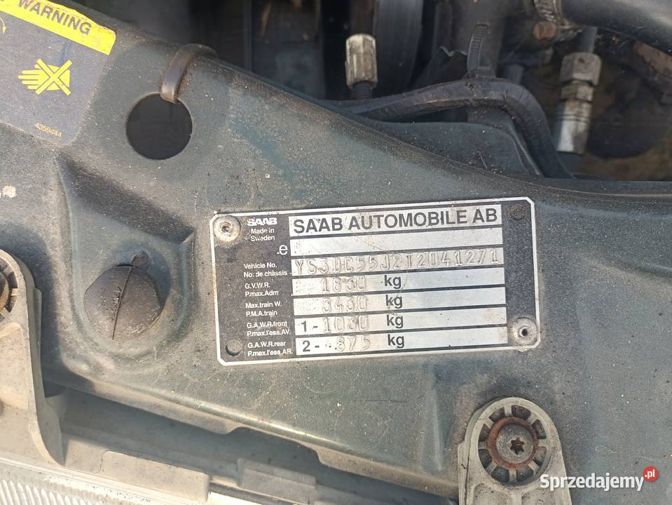 Sprzedam Saab 900 NG manualna 900 Lubartów