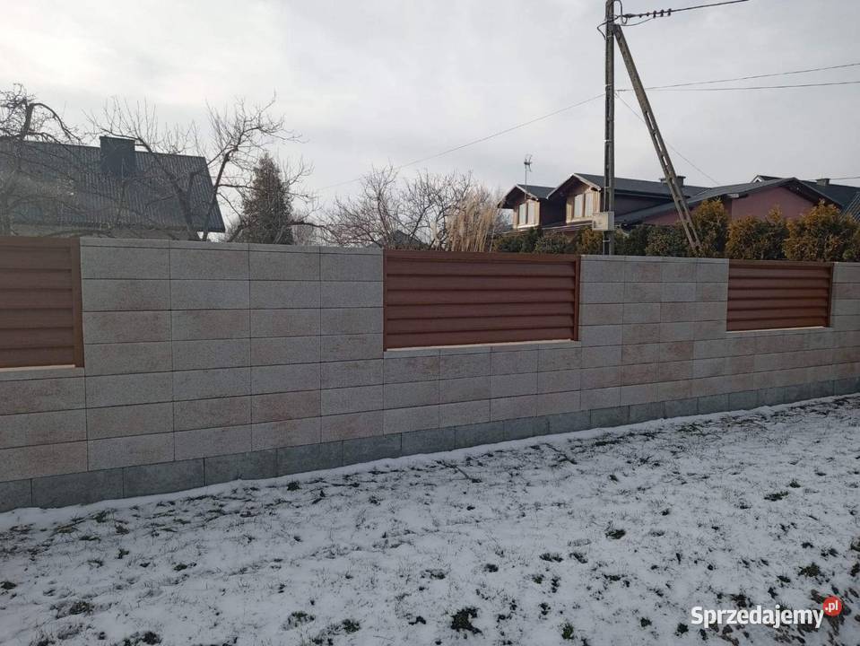 Ogrodzenia nowoczesne Dębica usługi budowlane