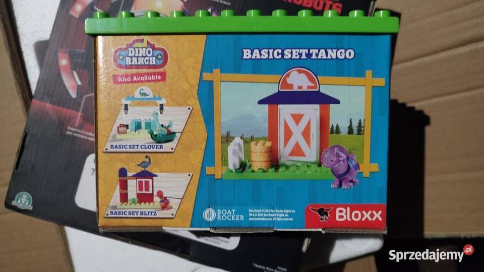 BigBloxx Dino Ranch Stajnia z Dino Tango klocki wielkopolskie