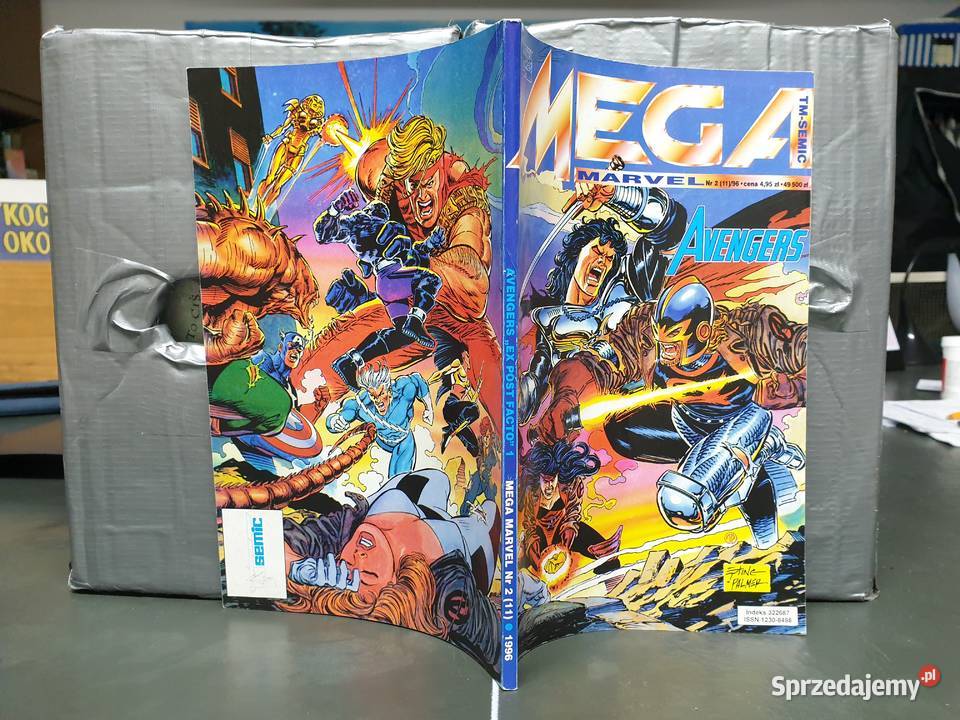 Mega Marvel 21196 Avengers Ex Post Facto 1 pomorskie Gdynia