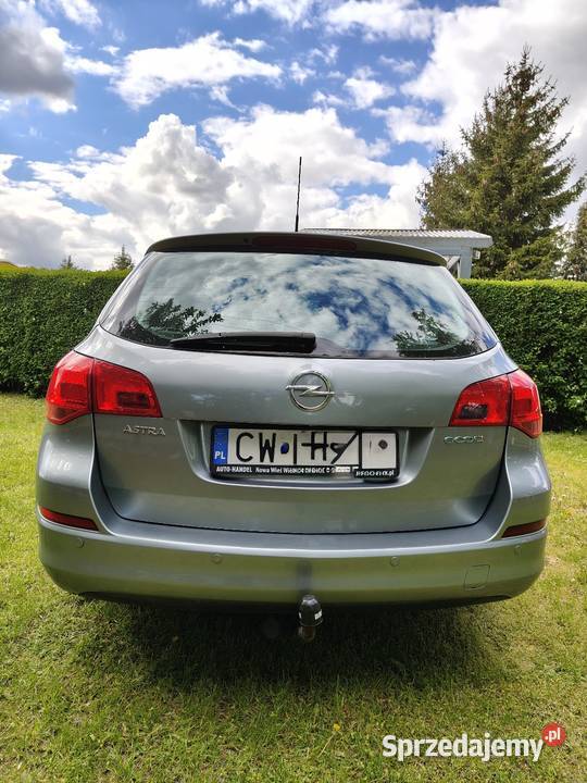 Opel Astra J Kombi ASR (kontrola trakcji) kujawsko-pomorskie Włocławek