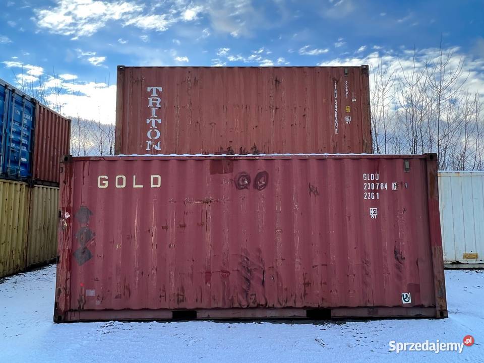 Kontener morski magazynowy budowlany 20 DV Cargo Opole sprzedam