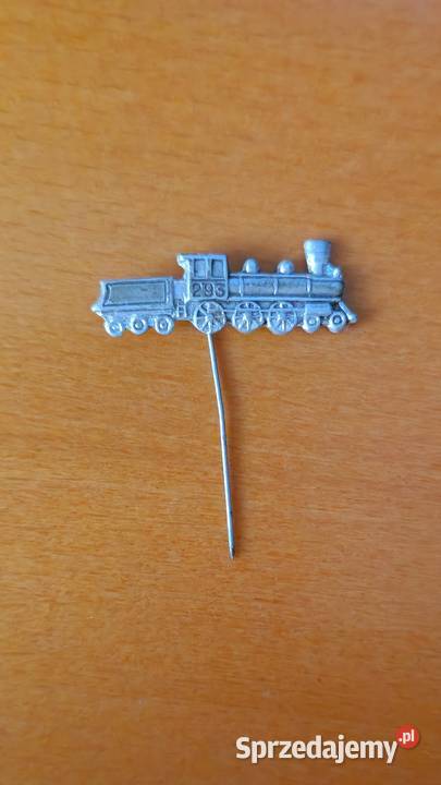 Lokomotywa parowa 293 parowóz przypinkapin ZSRR Warszawa sprzedam