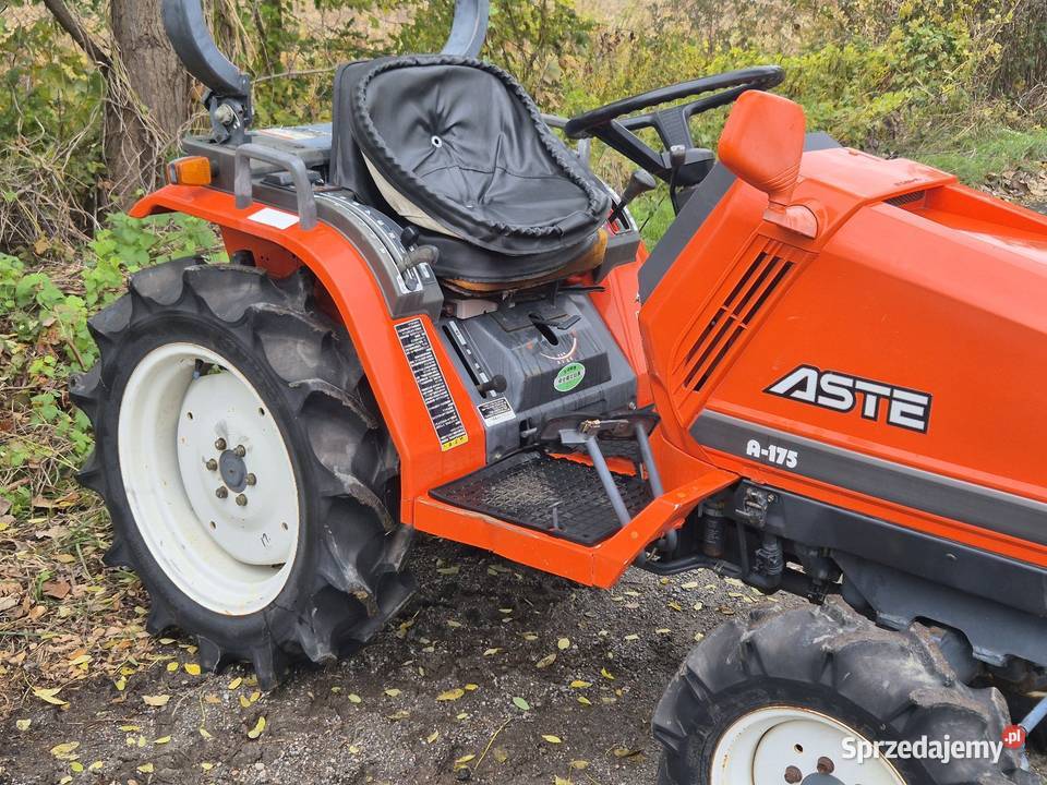 Traktorek traktor KUBOTA ASTE A175D 17 Małuszyn