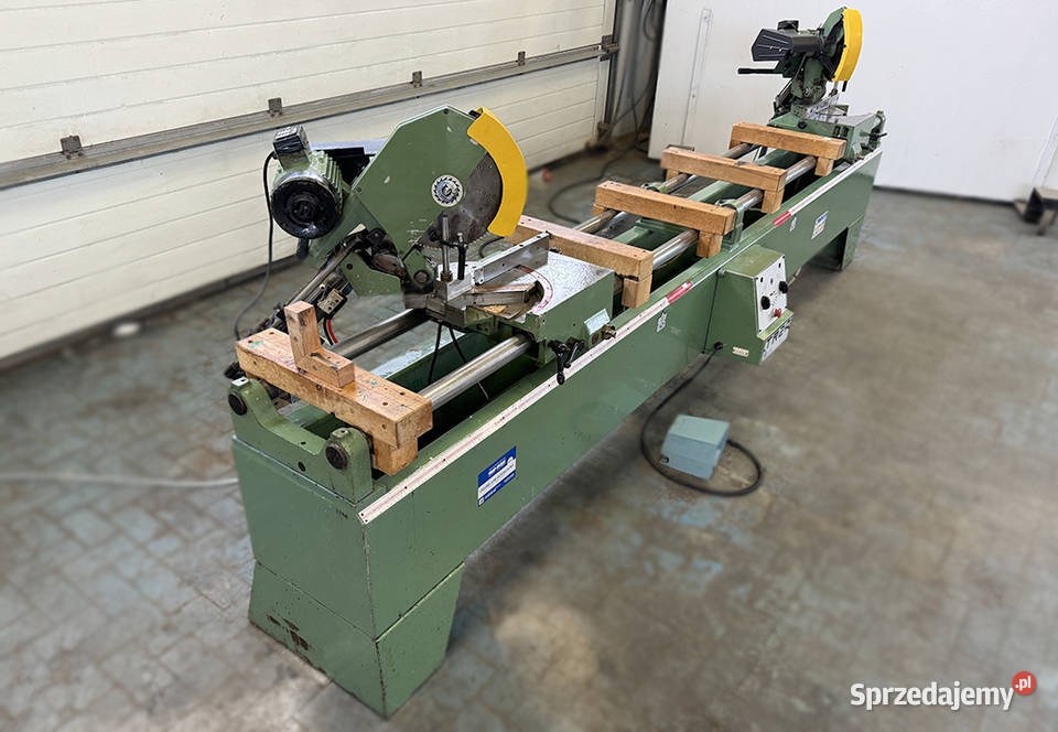 Piła podwójna ukośna do drewna i aluminium OMGA pomorskie Sierakowska Huta