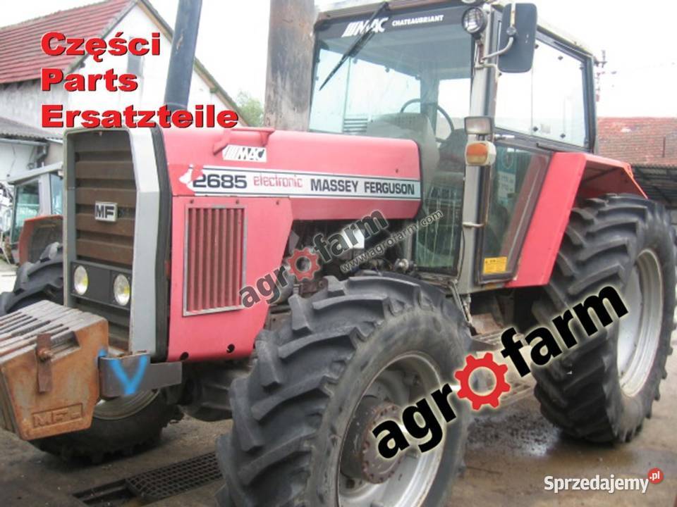 Massey Ferguson 2685 części skrzynia biegów oś dolnośląskie Byków