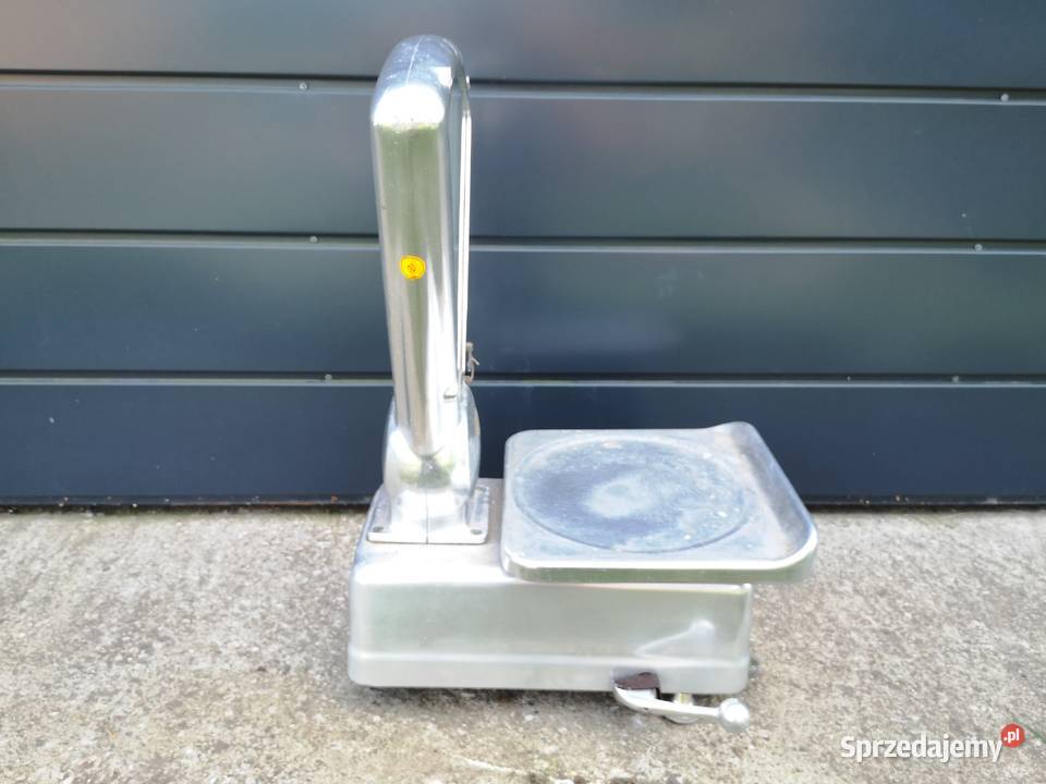 Aluminiowa Waga BIZERBA vintage Wagi i miarki kuchenne Aleksandrów Łódzki