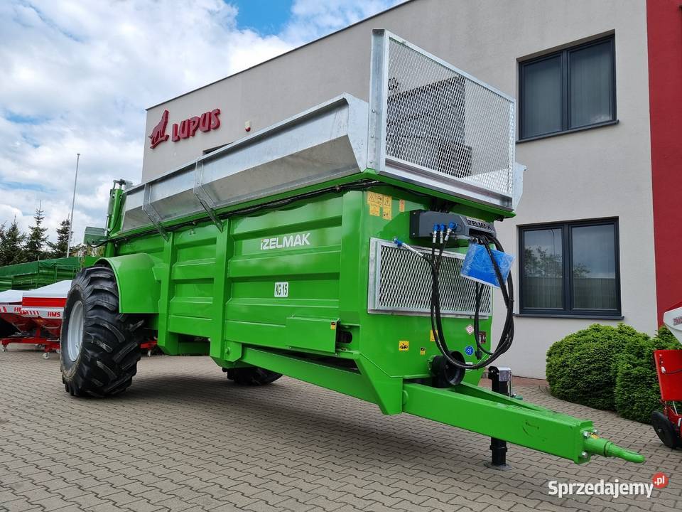 Rozrzutnik obornika jednoosiowy 9 ton 12 ton Ciechanów