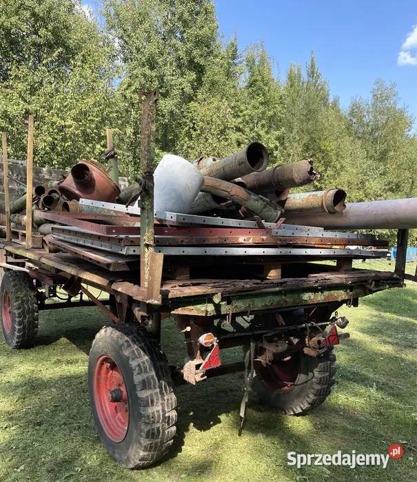 Przyczepa wywrotka 3stronna 6T DO REMONTU z Janów