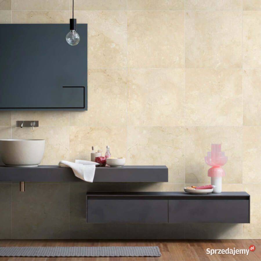 Płytki Marmur Crema Nouva polerowany 61x61x13 Rumia