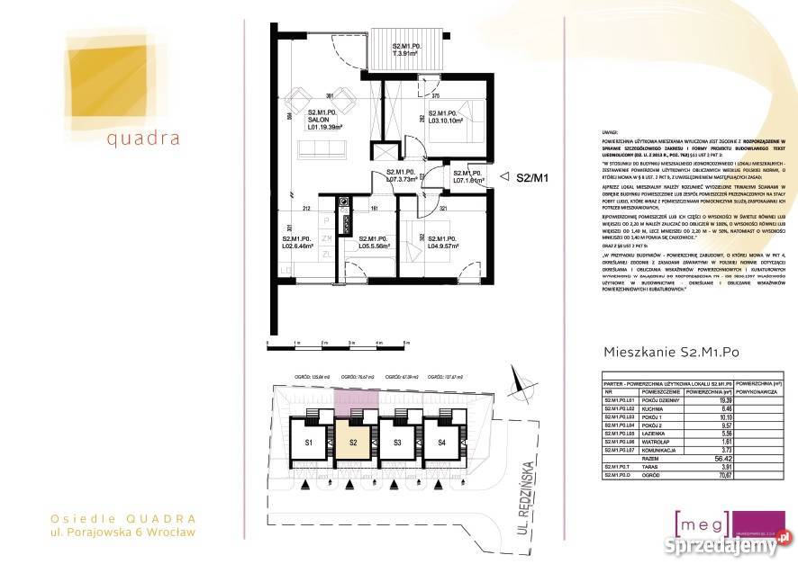 OSTATNIE WOLNE MIESZKANIE Z OGRÓDKIEM 3 POK silikat dolnośląskie Wrocław