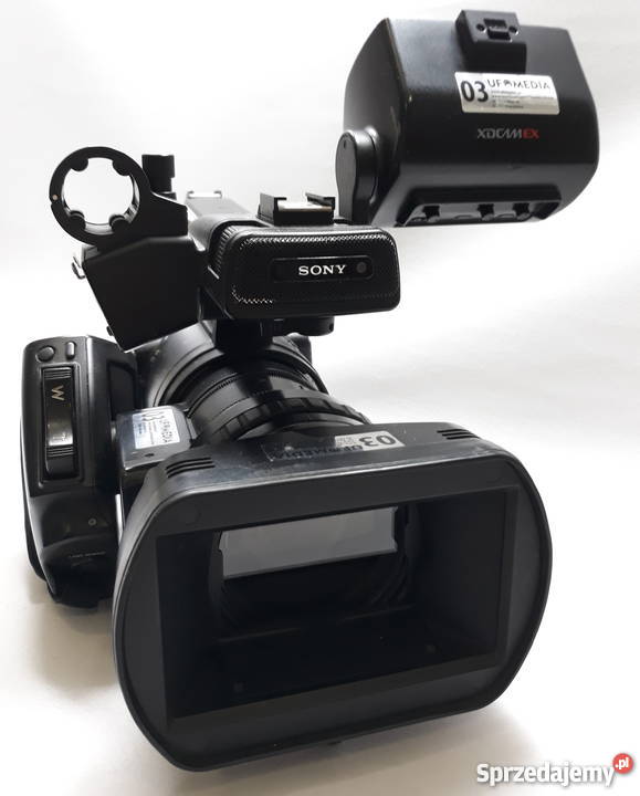 Kamera cyfrowa Sony PMWEX3 z akcesoriami super Kamery