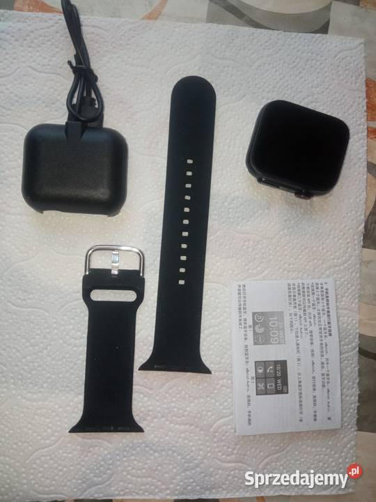SMARTWATCH T88K CZARNY NOWY Posługowo