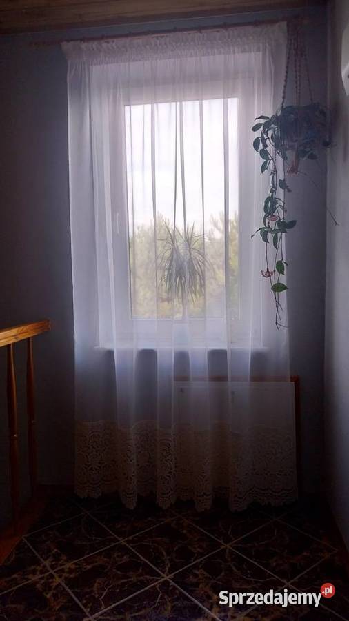 Firanka ecru z gipiurą 200x230 Zrębice sprzedam