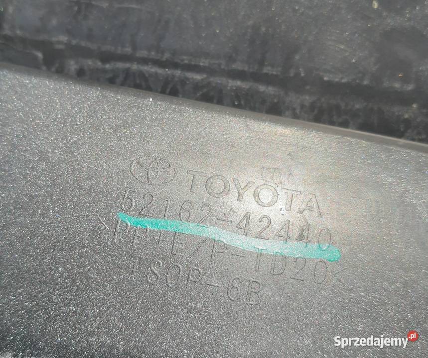 TOYOTA RAV4 19 NAROŻNIK ZDERZAKA LEWY TYŁ Bieleń