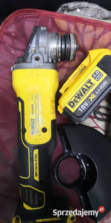 DeWalt DCG405 ładowarka i akumulator 4Ah Hrubieszów