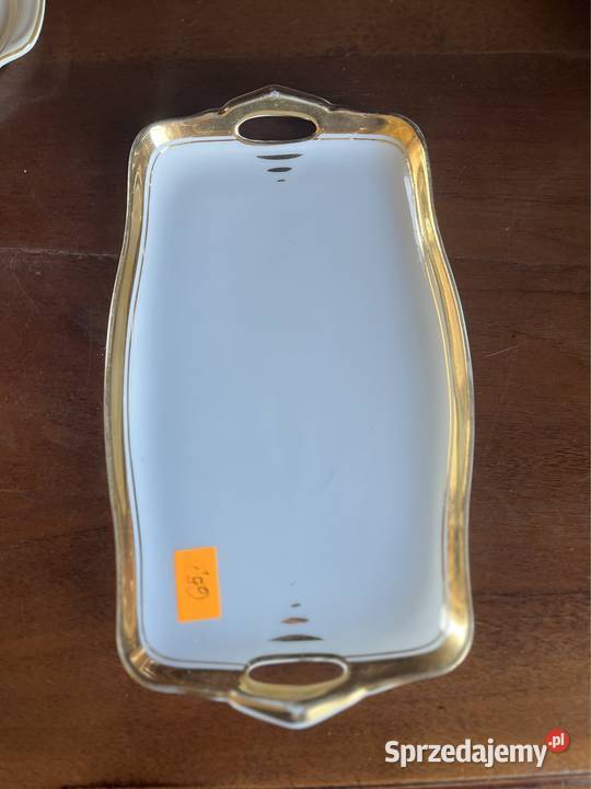 Patera kwiaty Tacka bez sygnatury Porcelana i szkło Gdańsk