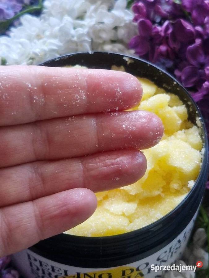 Wegański cukrowy peeling mango do ciała Dla kobiet Brwinów