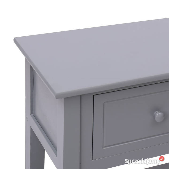 Szafka boczna szara 108x30x76 lite drewno Warszawa