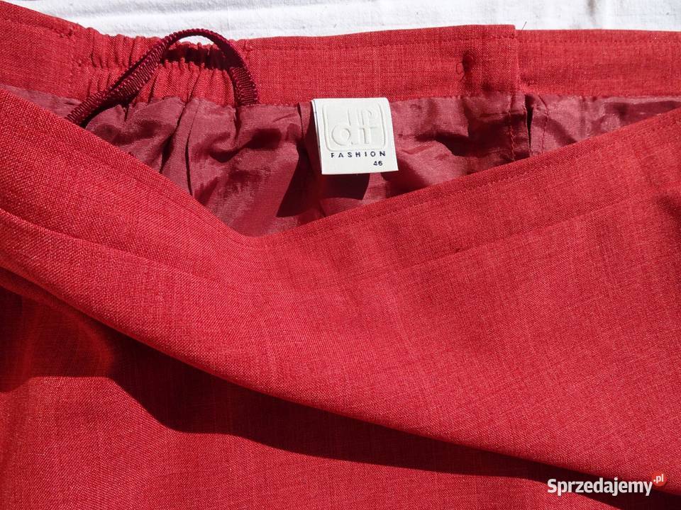 Komplet Garsonka Bluzka Spódnica Koralowa 44 46 Nowy Sącz