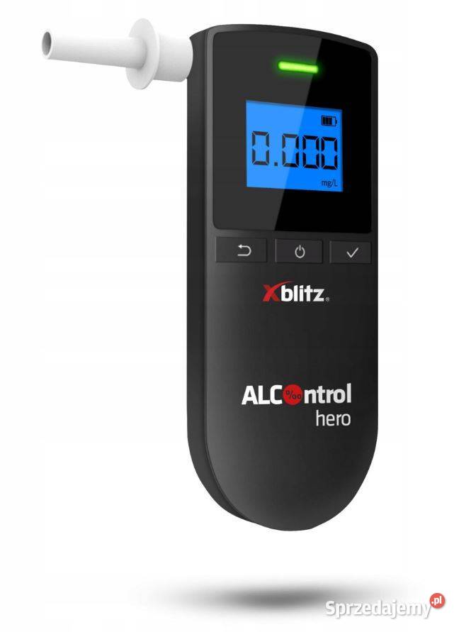 Profesjonalny Alkomat XBLITZ Alcontrol HERO 5 Białystok