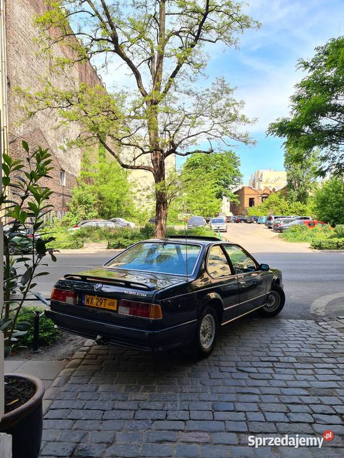 BMW E24 635csi 1984 europa automatyczna Warszawa