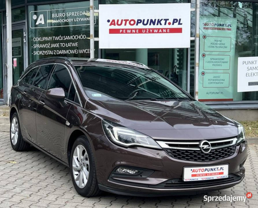 Opel Astra 2016r Salon IWŁ ASO Tempomat Czujniki śląskie