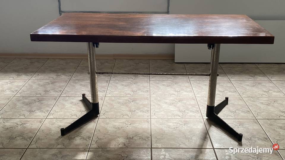 Stoliklawa z lat 80tych na wysoki polysk 60cm