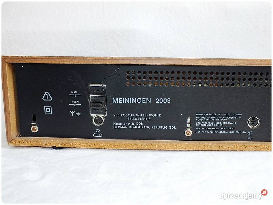 Stare Radio tranzystorowe Meiningen 2003 RFT z Żary