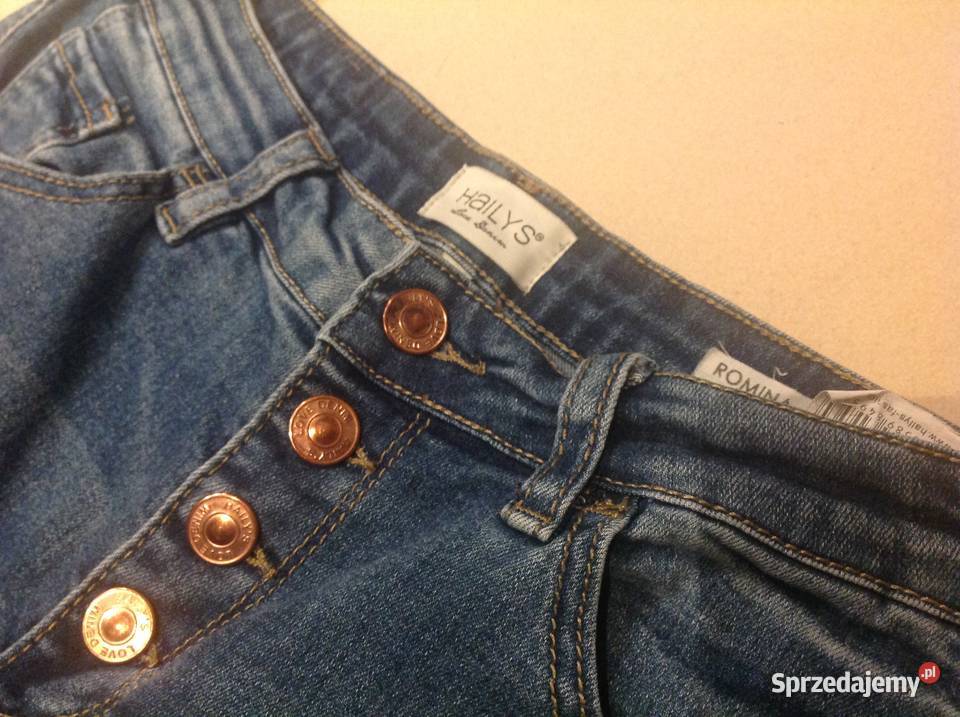 Spodnie Jeans Damskie HAILYS r M Wysoki Stan j Nowa Sól