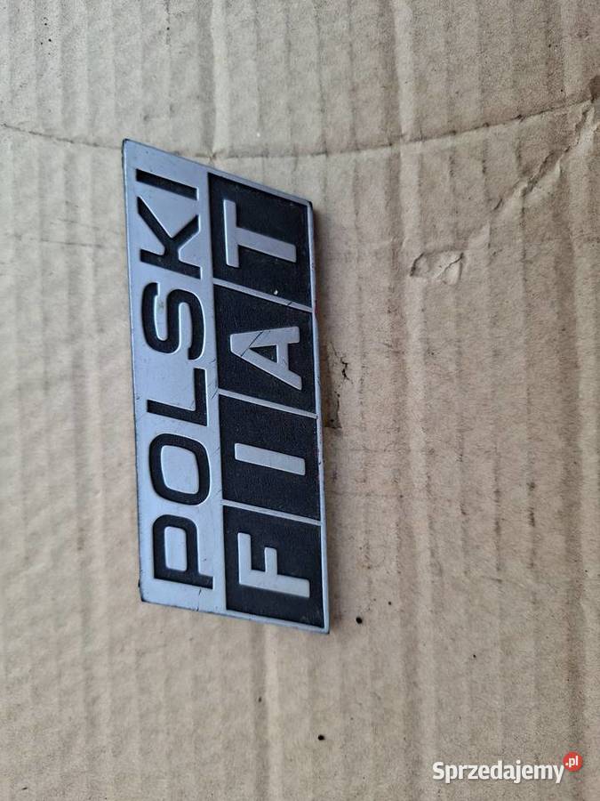 Emblemat znaczek logo przód przednie Fiat 126p Emblematy opolskie