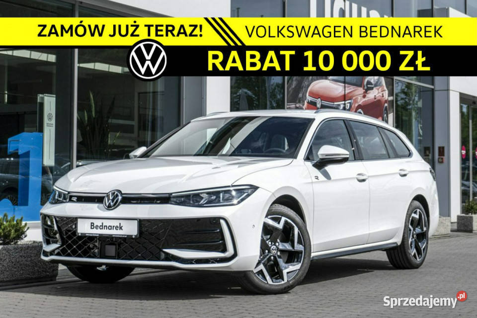 Volkswagen Passat RLine 20 TSI 4MOTION 265 DSG elektryczne lusterka Łódź