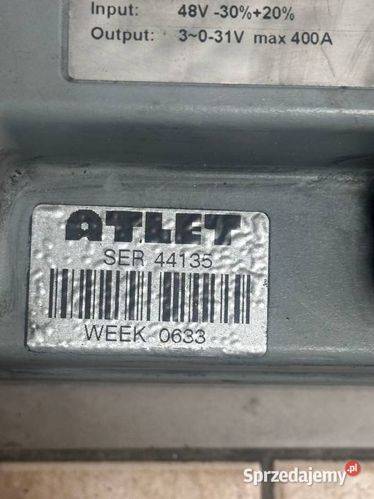 Sterownik Sauer Danfoss dACi KVFC10 48V 400A Antonie sprzedam