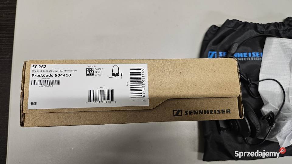 Sluchawki biurowe Sennheiser SC 262 504410 Kędzierzyn-Koźle
