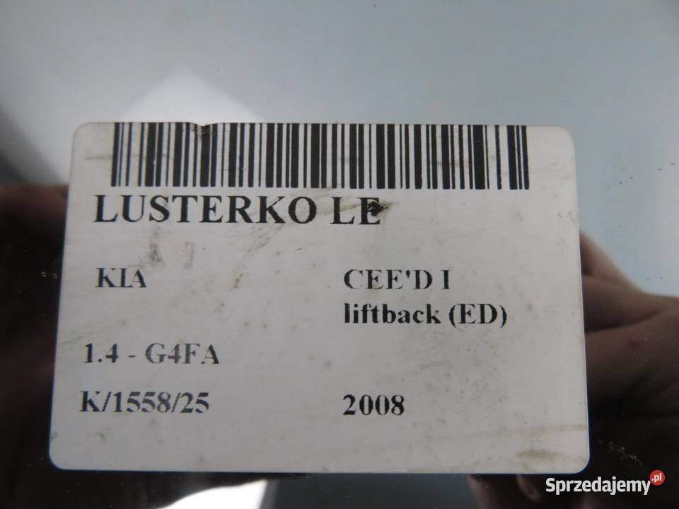 LUSTERKO LEWE KIA CEED I 5 PIN 3A małopolskie