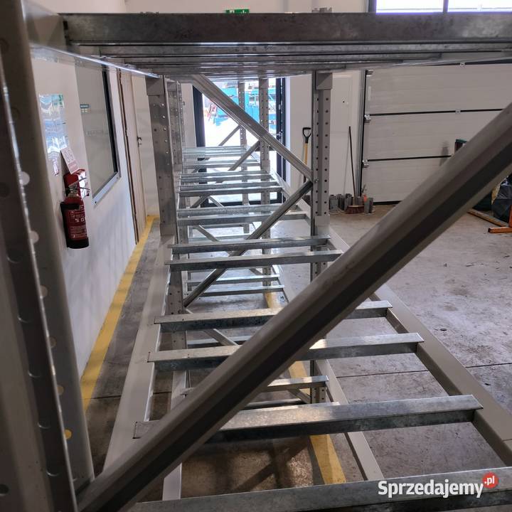 Regał magazynowy metalowy półkowy NOWY H200 Puławy