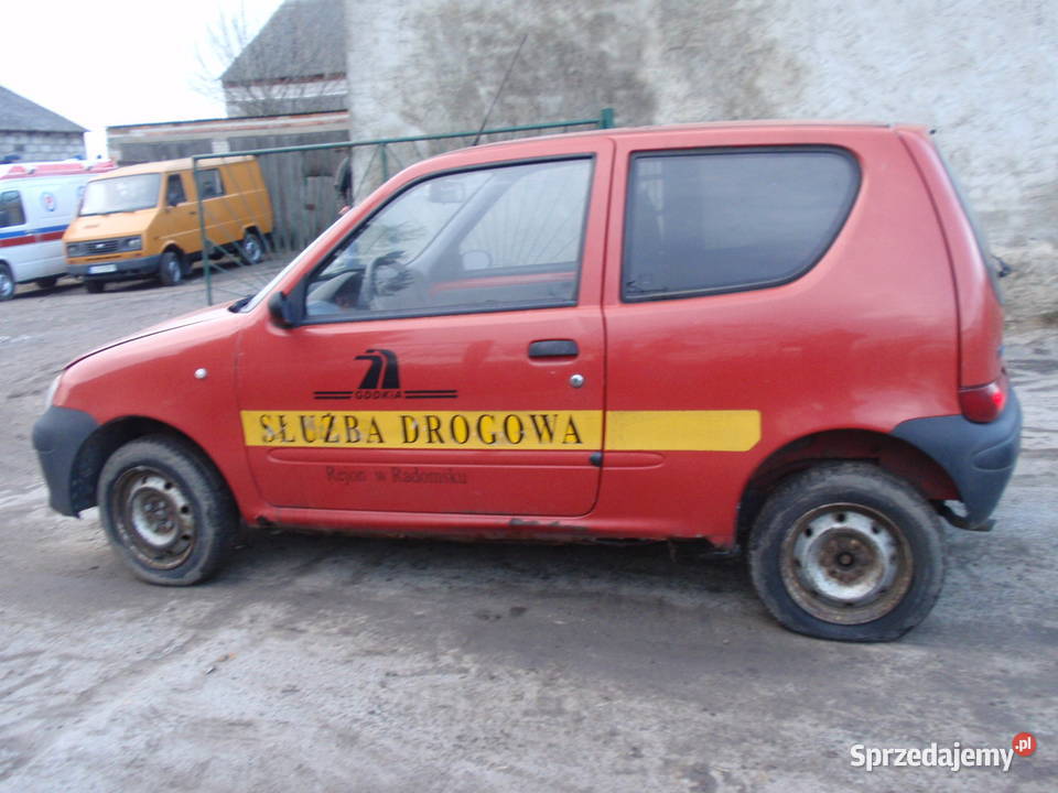FIAT SEICENTO 11 MPI 09 KILKA SZTUK NA CZĘŚCI Brodnica