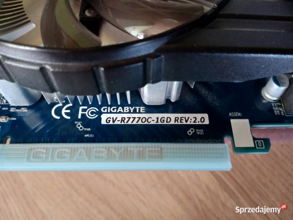Karta graficzna GIGABYTE 7770 HD OC1 GB DDR5 Leszno
