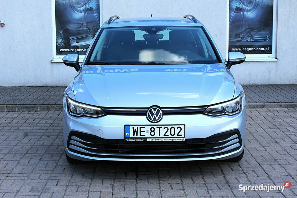 Volkswagen Golf Variant SalonPL FV23 20TDI srebrny mazowieckie Sokołów