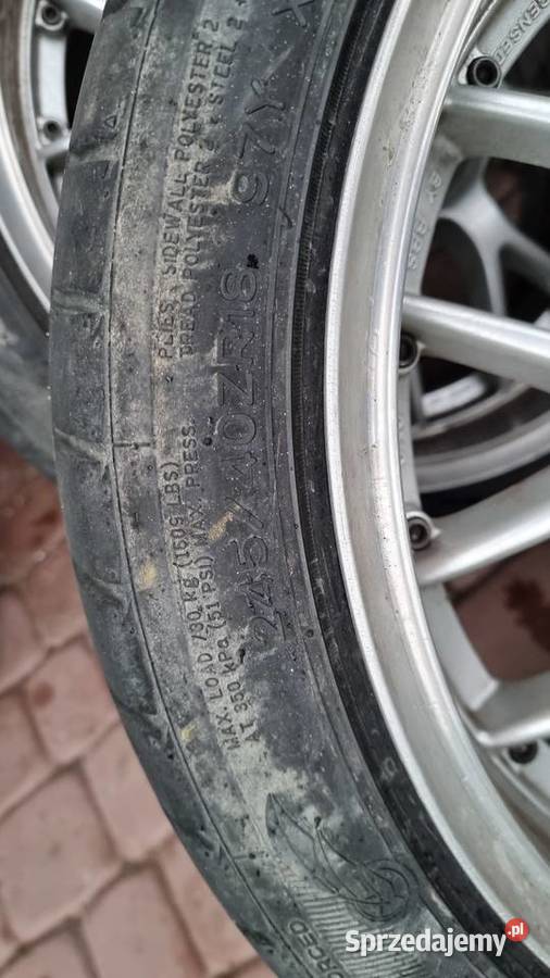 Bbs 18 5x112 z oponami letnimi Samochodowe Rzeszów