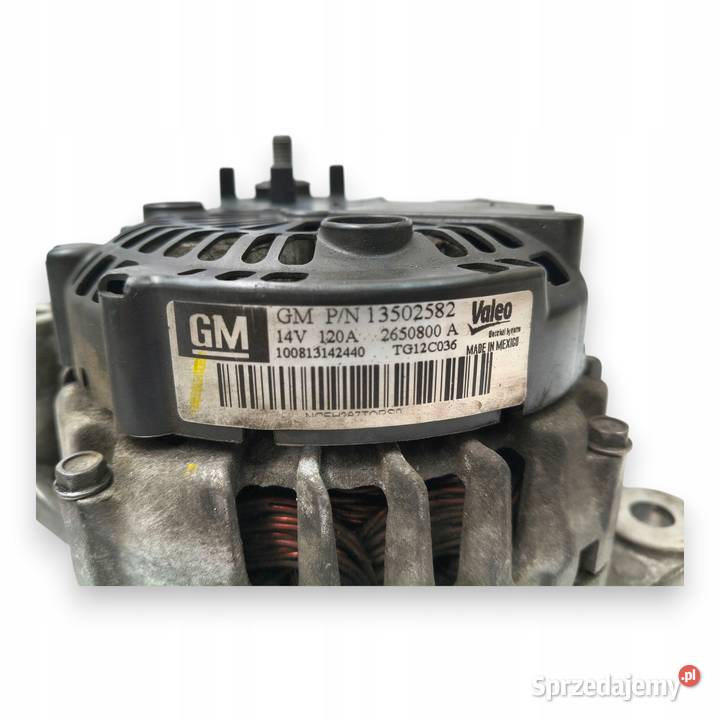 ALTERNATOR Opel Insignia Astra J Zafira C 20 Chełm sprzedam