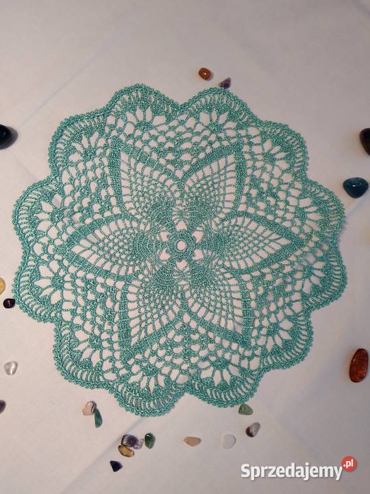 Błyszczące kolorowe serwetki ręcznie robione na Lublin