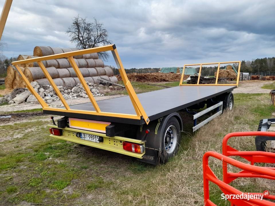 Przyczepa transportowa platforma Schmitz laweta Curyn